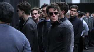 Emporio Armani - 2014 Fall Winter Men's Fashion Show Backstage