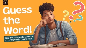 Step-by-step guide to create a word guessing game in JS | Afro Coders Hub | 2024