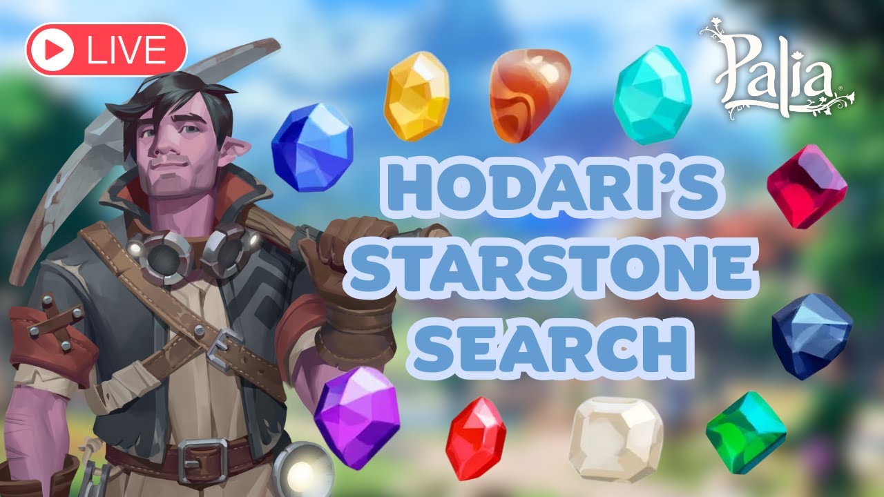 Hodari’s Starstone Search Event! (Day 1) 💎 | Palia Update 0.199 |  Livestream