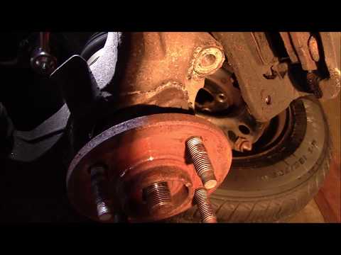 Saturn Ion wheel bearing replacement, GM hub style