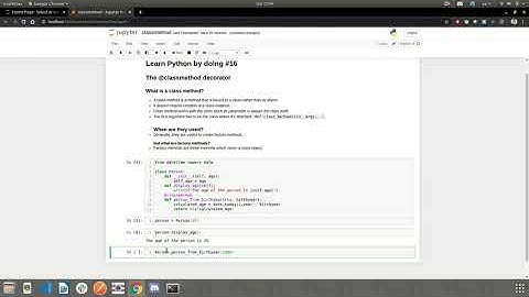 classmethod decorator