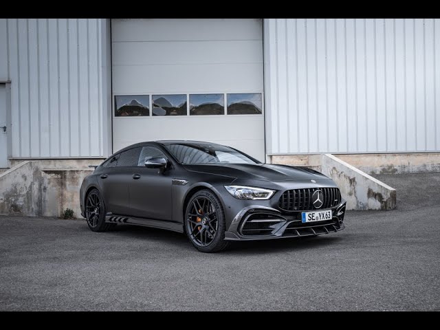 2020 AMG GT 63 4 Matic+ 4 door monster, Satin Black Wrap, Shot By Troy  Valles 