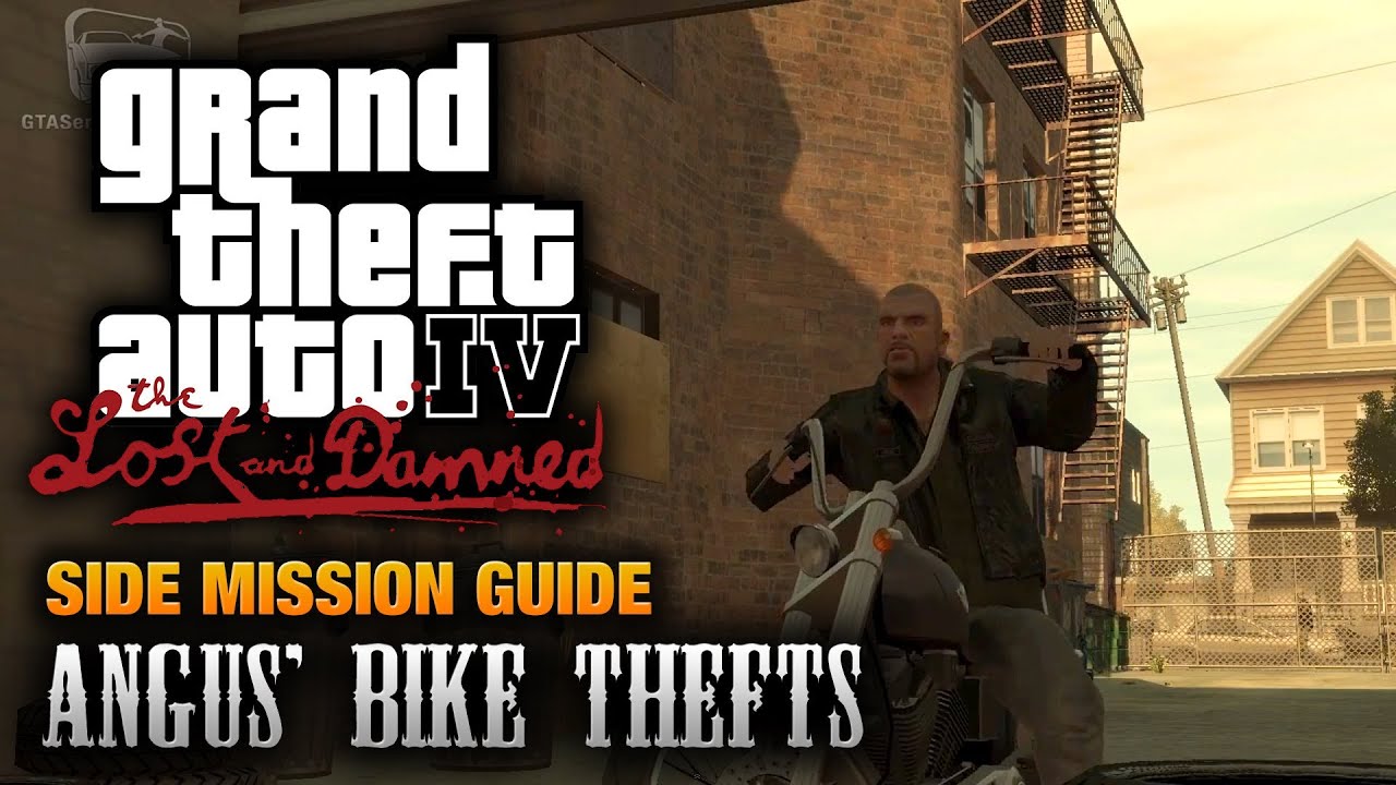 GTA: The Lost and Damned - Angus' Bike Thefts