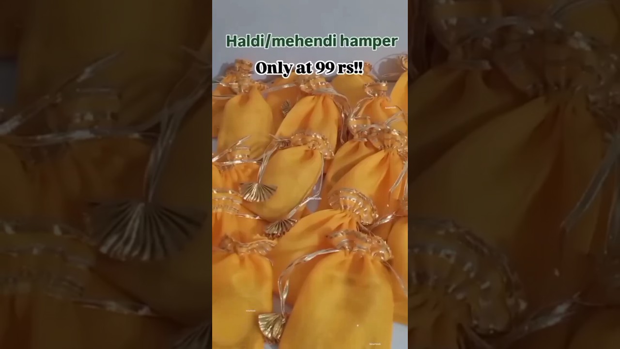 Wedding Favors Under 100|Haldi Favors|Mehendi Gifts|Affordable Gifts 