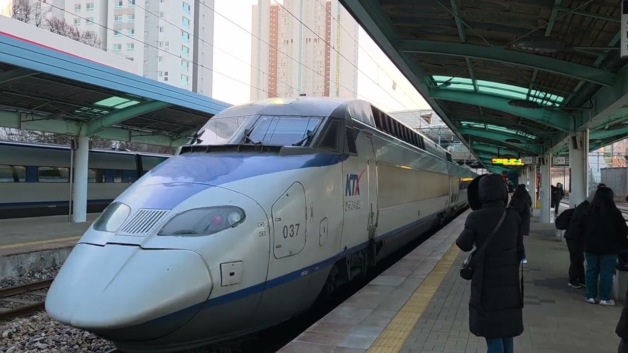 서대전역에 들어오는 ktx