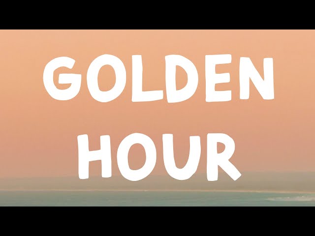 JVKE - Golden Hour (Lyrics) class=