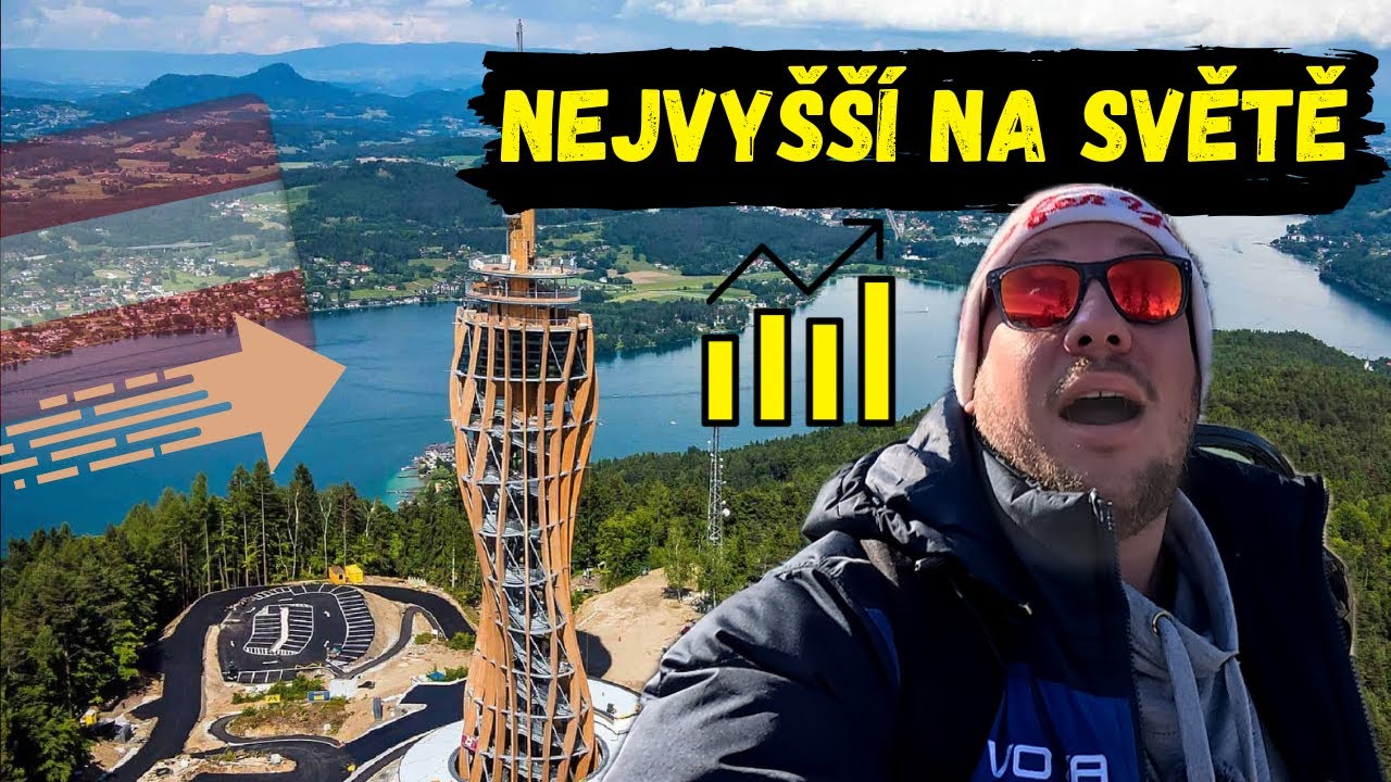 NEJVYŠŠÍ DŘEVĚNÁ ROZHLEDNA SVĚTA | Dokonalost se skluzavkou za 17€ | Pyramidenkogel