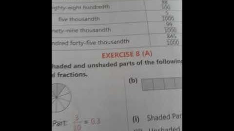 class 4   Maths  chapter 8 (Decimals) Exercise 8 A