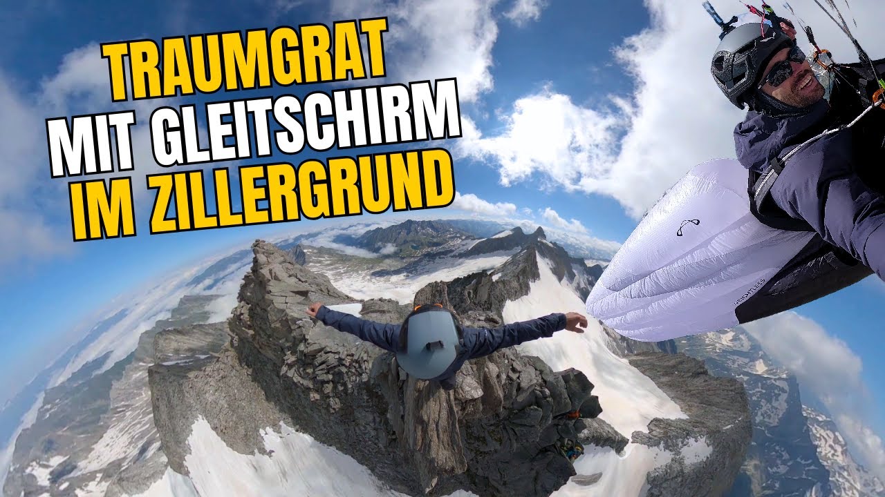 Hike, Climb and Fly Wildgerlosspitze (3280 Meter) / Luftige Kletterei im dritten Grad