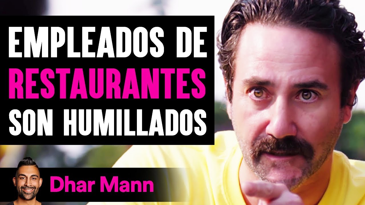 Empleados De RESTAURANTES Son Humillados | Dhar Mann