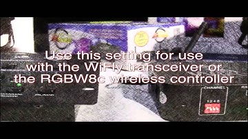 ADJ FAQ Express   How To Configure Your WiFLY Transceiver or WiFLY RGBW8C