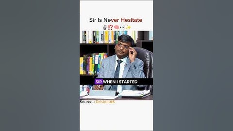 Sir Is Never Hesitate💀😭 |IAS Interview