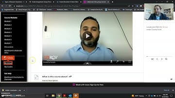 How to Record Group Presentation on Blackboard Collaborate Ultra