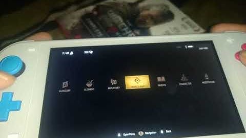 The Witcher 3 Wild Hunt Version 3.6 update  Anti - aliasing on/off testing on Nintendo Switch Lite
