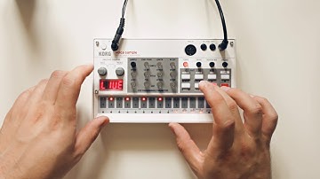 Korg Volca Sample overview (no talking)