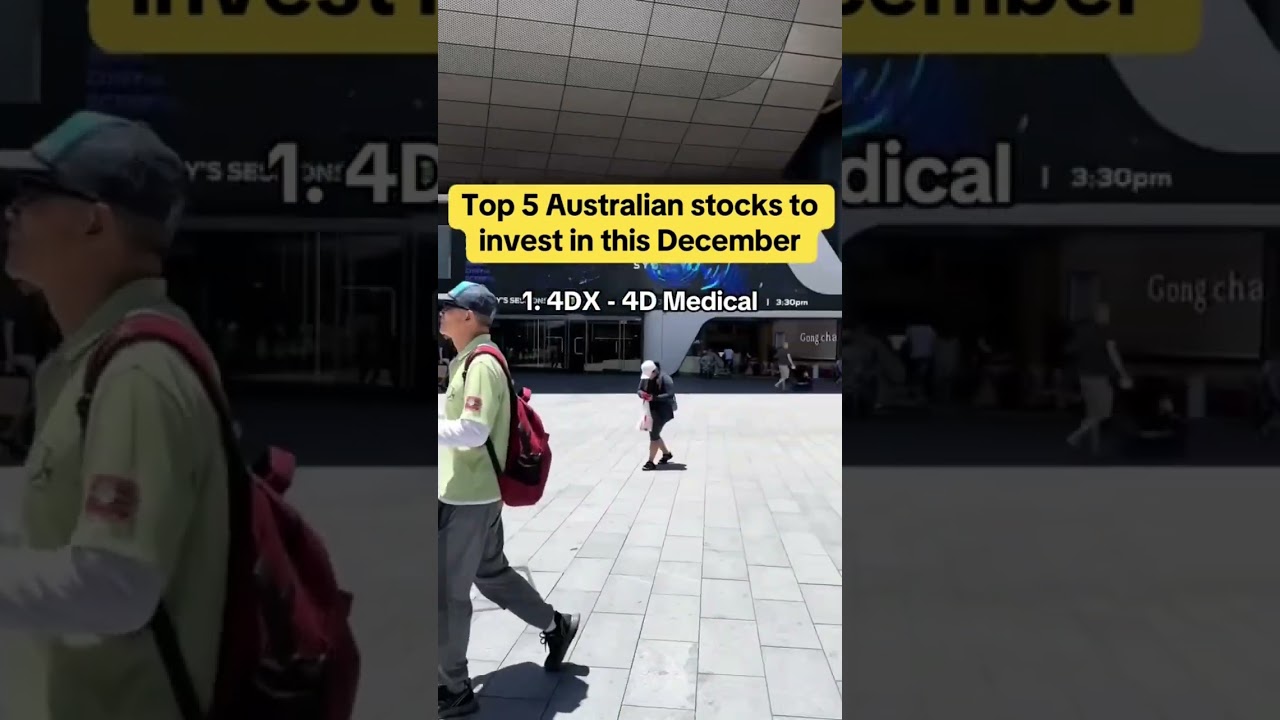 Top 5 Australian stocks to watch out 🇦🇺📈