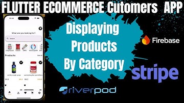 #9 Flutter tutorial: Ecoomerce app with flutter ,firebase and riverpod- getting products by category