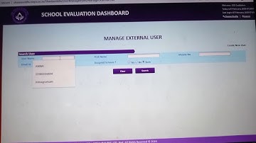 Shaala Siddhi - External User - Assigning schools - dos and donts