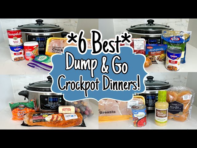 Crockpot Dinner Recipes: 12 Easy Dump-and-Go Crockpot Dinners — Eatwell101