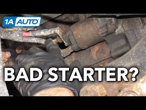 Car or Truck Engine Won&rsquo;t Start? How to Diagnose a Bad Starter