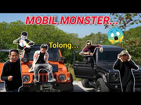 DRAMA | BOCIL DICULIK OLEH 2 MOBIL MONSTER?! | Mikael Family