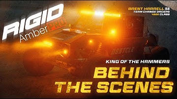 RIGID Amber Pro Launch at King of The Hammers (Behind The Scenes) | Reelbros TV