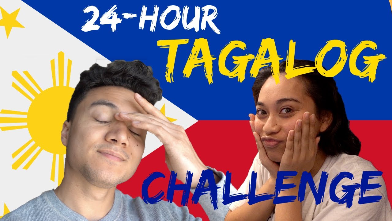 TALKING TO MY BOYFRIEND IN TAGALOG FOR 24 HOURS CHALLENGE - YouTube