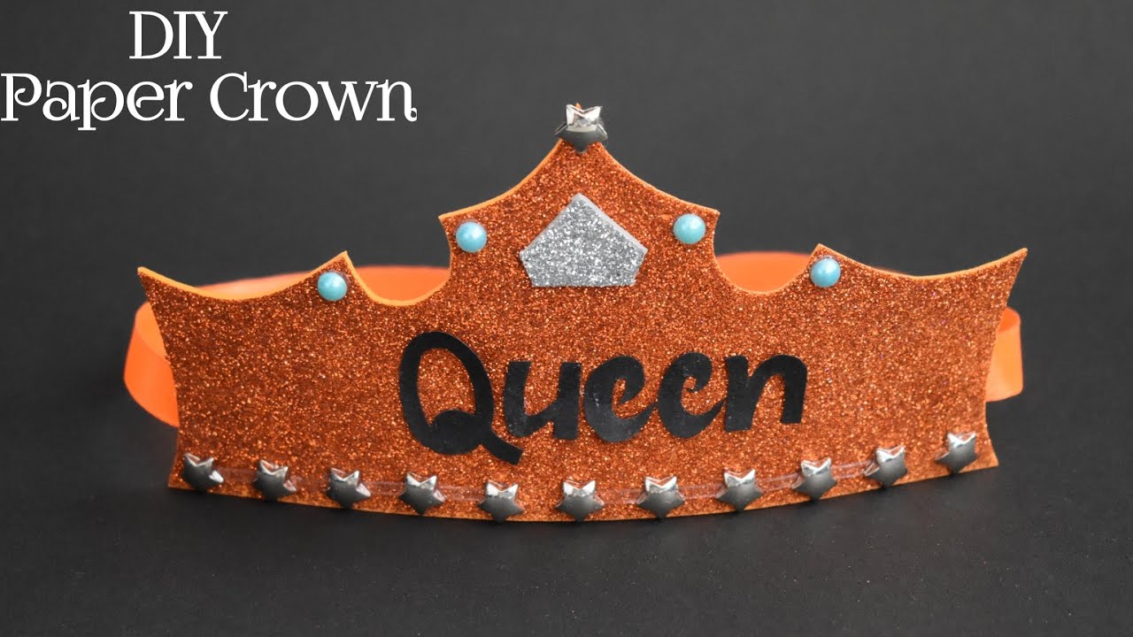 diy paper crown