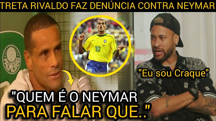 🚨OLHA A DURA RESPOSTA DO RIVALDO APÓS DECLARAÇÕES POLÉMICAS DE NEYMAR NA ENTREVISTA COM ROMÁRIO🔥😰