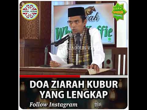 Doa Ziarah Kubur Yang Lengkap. Oleh UAS