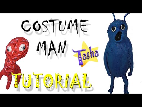 Costume man by Trevor Henderson from Plasticine