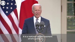 WEB EXTRA: President Biden Says There Is A Mass Shooting Every Day In The US
