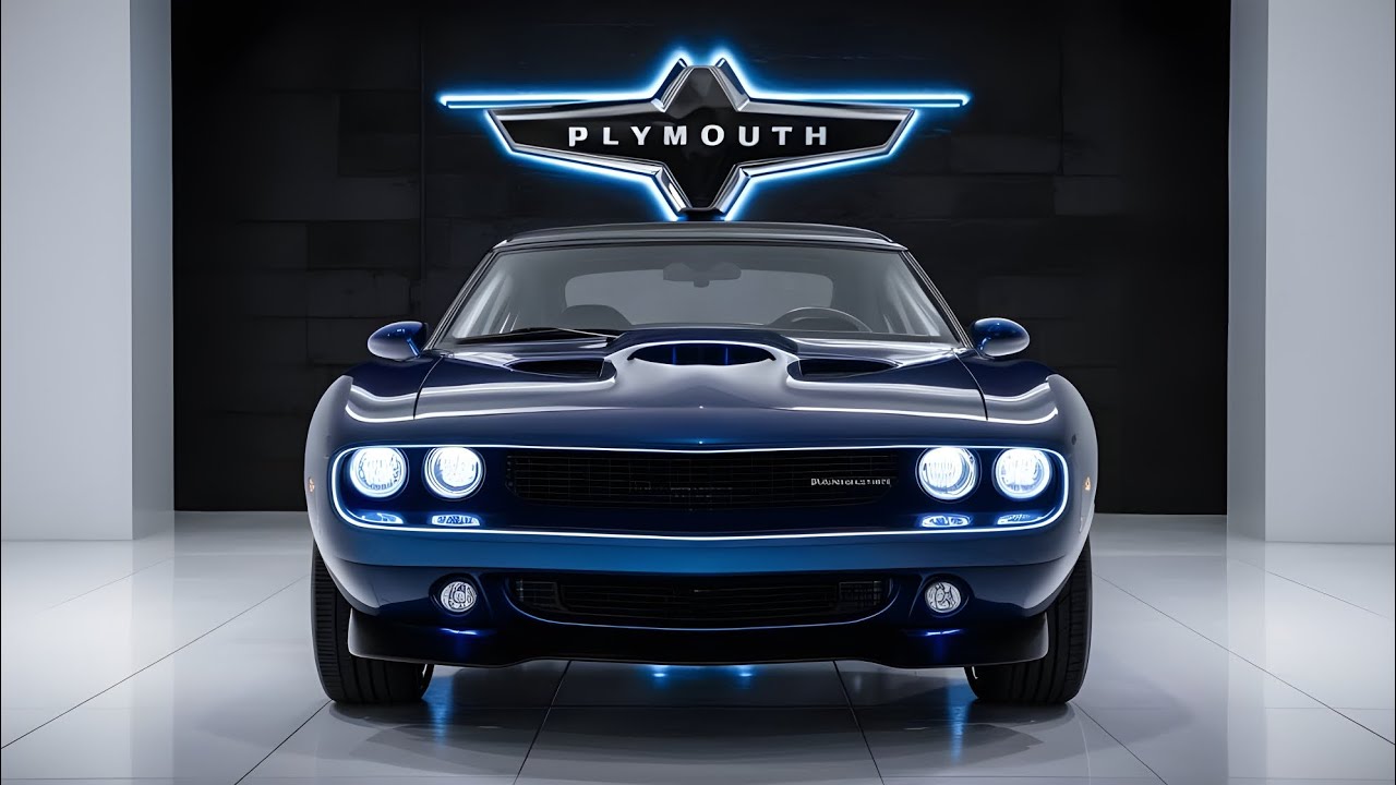Unveiling the 2025 Plymouth Barracuda: A Modern Muscle Car Masterpiece!