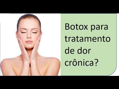 Toxina Botulínica para Tratamento de Dor em Face (Miofascial) e DTM