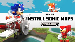 How to Install Sonic Maps for Minecraft Bedrock & Java | Tutorial screenshot 2