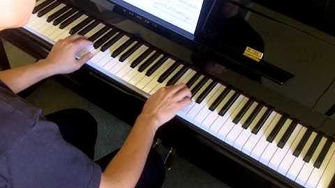 Bastien Intermediate Technic 2 No.28 Duvernoy On the Seashore (P.33)