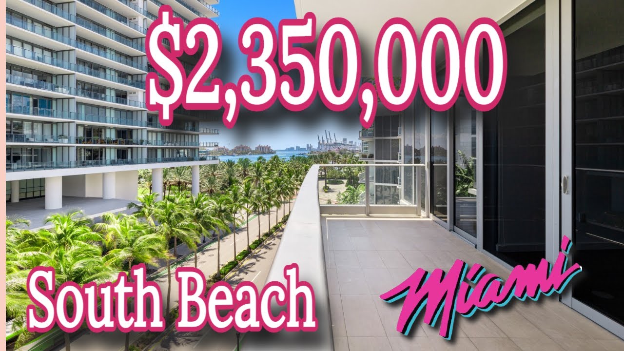 INSIDE a $2.35 Million Dollar Condo in Miami Beach| Video Tour