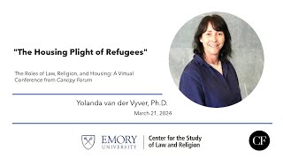 Yolanda van der Vyver | The Housing Plight of Refugees