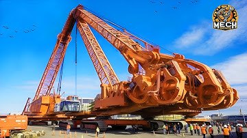 300 Largest  Cranes in The World Operating On Another Level - Mech Madness