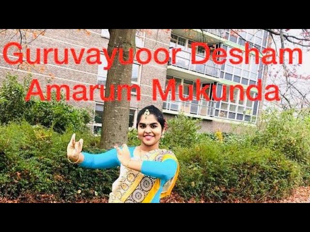 Guruvayoor Desham Amarum Mukunda || Dance cover || Dance of Akshu class=