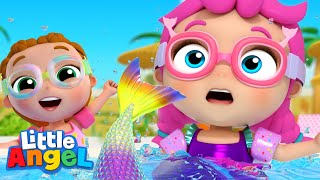 Jill The Mermaid | Swimming Song | Kids Cartoons and Nursery Rhymes