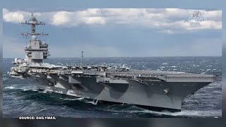 Top News- Aeroplanmbajtësja 13 miliardë dollarëshe/ Marina amerikane krijon anijen “USS Gerald Ford”