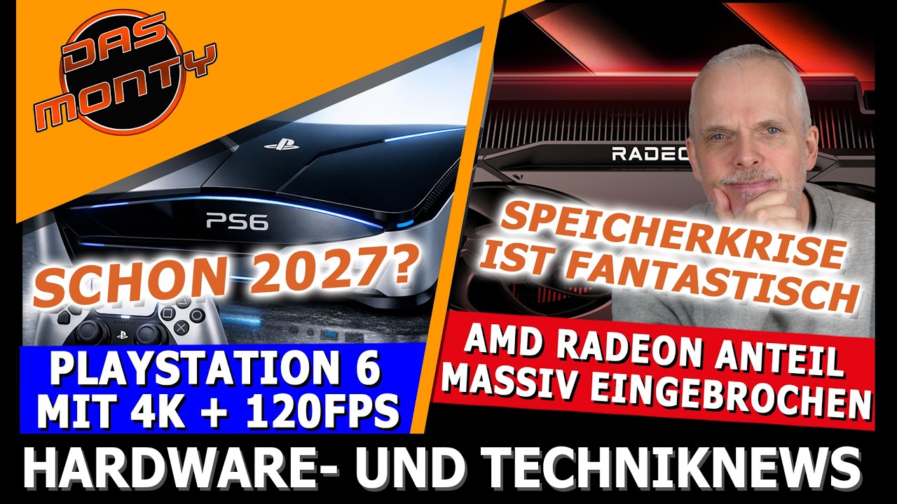 AMD Radeon Anteil massiv eingebrochen | Speicherkrise ist 