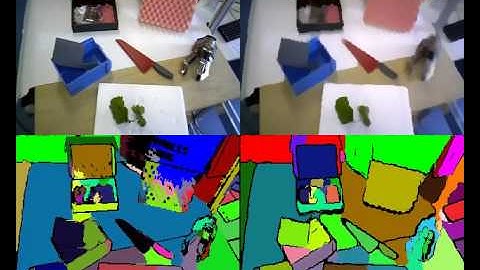 Real-time Video Segmentation with a Texture Filter