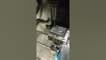 Machining Cnc Milling Make Graphite Electrode | Fanuc Robodrill #shorts #cnc