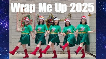 Wrap Me Up 2025 Line Dance (demo & count)