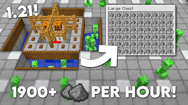 Minecraft Easy CREEPER Farm 1.21 Tutorial - 1900+ Gunpowder Per Hour
