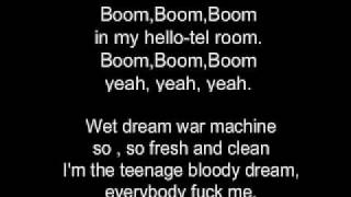 Watch Blood On The Dance Floor Wet Dream War Machine video