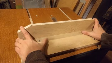 DIY table saw part 3   crosscut sled