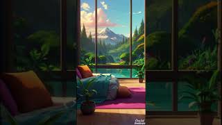 Cozy Nature House Ambience - Peaceful Bird Chirp Sounds